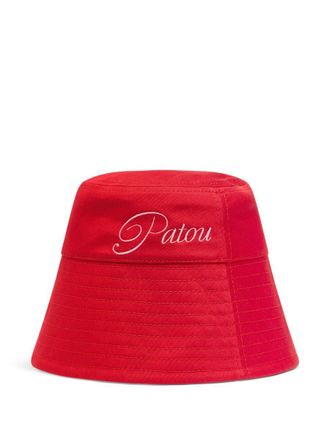 Patou Logo-Embroidered Bucket Hat