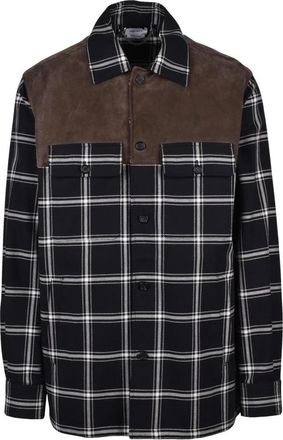 Alexander McQueen Camicia Giaccone - Heren - Casual Overhemden - Veelkleurig - XL - Katoen - Overhemden