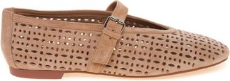 Bibi Lou Mary Jane - Dames - Ballerinas - Beige - 38 EU - Leer - Schoenen