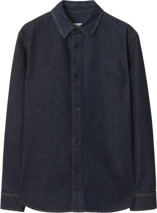 Burberry Selvedge denim overhemd - Blauw