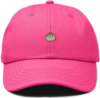 Dalix Dumpling Dad Cap in Hot Pink at Nordstrom