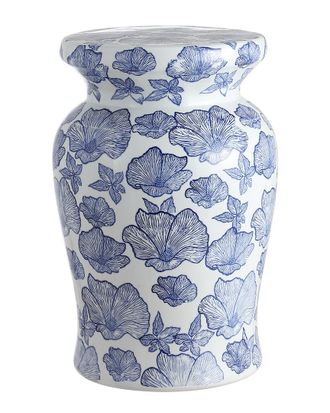 Happimess Discontinued Happimess Poppies 17.7In Garden Stool