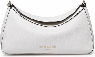 Ermanno Scervino White Polyurethane Hobo Shoulder Bag