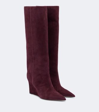 Jimmy Choo London Blake suede knee-high boots