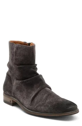 John Varvatos Morrison Sharpei Boot in Charcoal at Nordstrom, Size 11.5
