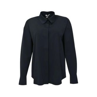 Max Mara Dames, Blouses & Shirts, Blauw, Maat: XL Jersey