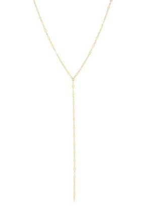 Set & Stones Phoebe Lariat Necklace in Gold at Nordstrom