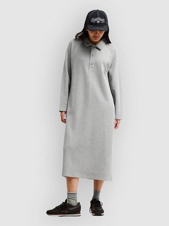 Quiksilver Assinie Polo Long Kleid grau