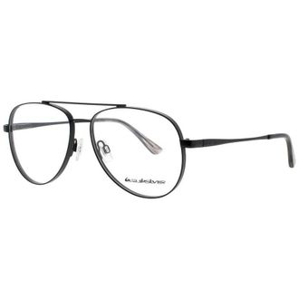 Quiksilver Unisex Black Rectangular Eyeglass Frames Quiksilver-Qs1015-Mblk-56