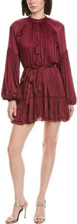 Hemant & Nandita Solid Mini Dress