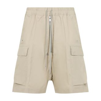 Rick Owens Casual Shorts, male, Beige, Size: M Cargobela Shorts