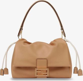 Fendi Borsa a tracolla Mamma Baguette Small in pelle - FENDI - gender_Woman