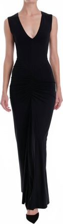 Karina Grimaldi Julia Maxi Dress In Black