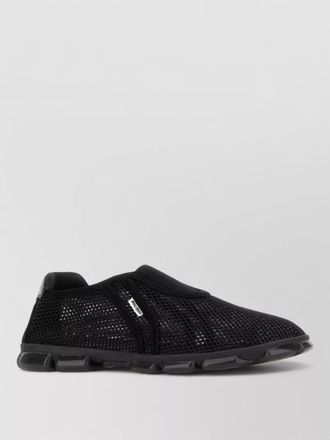 Miu Miu mesh slip on sneakers rubber sole