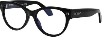 Off-white Demo Round Unisex Eyeglasses OERJ057 1000 55