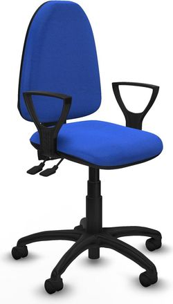 Piqueras y Crespo Silla Oficina Piqueras Crespo A&yacute;na Azul 59 Cm Ajustable