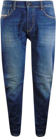 Diesel Mens Tepphar-x Blue Denim Pants Cotton - Size 38W/32L