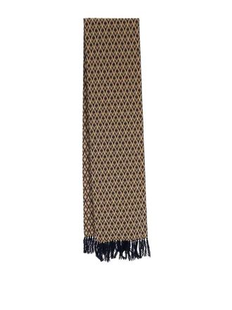 Valentino Garavani Wool Knitted Toute La V Scarf