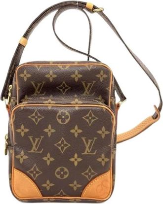 Louis Vuitton Pre-owned Vintage Monogram Schoudertas - Dames - Vintage Schoudertas - Bruin - ONE Size - Vintage