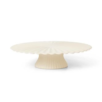 Ferm Living Fountain Tortenplatte, off-white