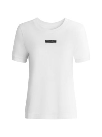 Dolce & Gabbana T-shirt in cotone con logo Dolce & Gabbana