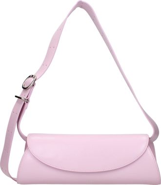 Jil Sander Pink Leather Crossbody Womens Bag