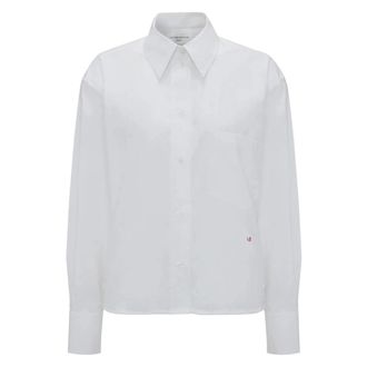 Victoria Beckham Dames, Blouses & Shirts, Wit, Maat: XS