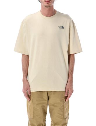 The North Face Beige Crew Neck T-Shirt