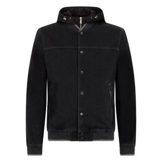 Moorer Bomber Jackets, male, Black, Size: M Darren Padded Jacket
