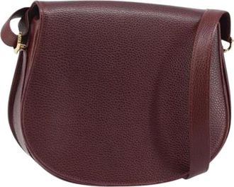 Cartier Pre-owned Cross Body Bags, female, Red, Size: ONE SIZE Pre-owned Vintage Shoulder Bag