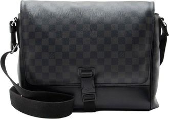 Louis Vuitton Black Damier Graphite Skyline Mm (Authentic Pre-Loved)