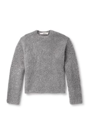 Séfr Jermaine Mohair and Wool-Blend Bouclé Sweater