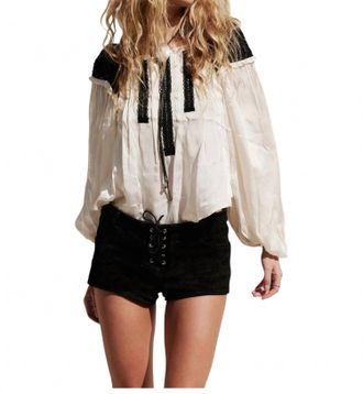Jen's Pirate Booty Costa Brava Long Sleeve Top In White