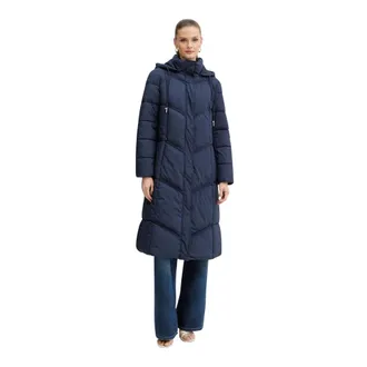 Guess Dames, Mantels, Blauw, Maat: S Leer