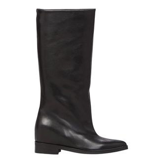 Ovye By Cristina Lucchi Stivale alto in pelle - - Shoes - Donna - Nero - 37 EU