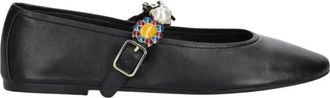 Jeffrey Campbell Amarissa Ballerinas - Dames - Schoenen - Zwart - Maat: 41 EU Leer