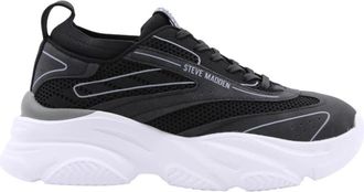 Steve Madden Alofer Sneaker - Heren - Sneakers - Zwart - 42 EU - Schoenen