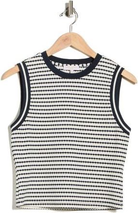 Ramy Brook Florence Stripe Tank in Spring Navy Pucker at Nordstrom Rack, Size X-Small