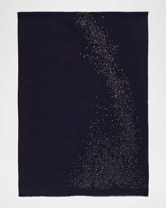 Janavi India Galactic Vibe Merino Wool Shawl