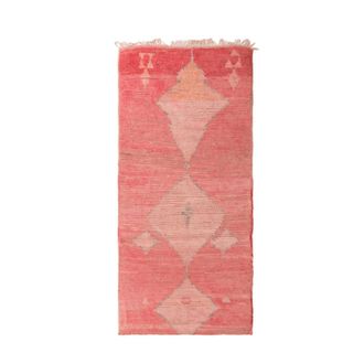AFK Living Alfombra bereber marroqu&iacute; de pura lana 103 x 215 cm