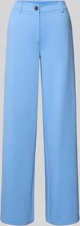 Freequent Wide Fit Stoffhose mit Viskose-Anteil Modell Nanni in Bleu, Gr&ouml;&szlig;e XXL