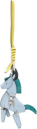 Furla Allegra horse charm - women - Calf Leather - OS - Blue