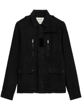 Zadig&Voltaire Linnen jack - Zwart