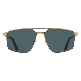 Cartier Santos de Cartier Green Navigator Mens Sunglasses CT0385S 002 60