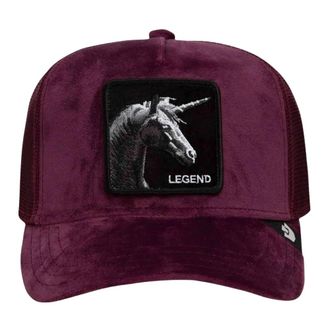 Goorin Brothers Cappellino Trucker Velour Legend - - Accessories - unisex - Rosso - ONE SIZE