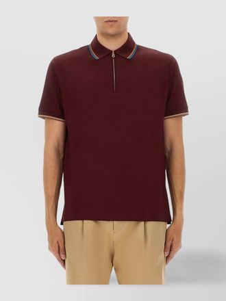 Paul Smith zip polo shirt