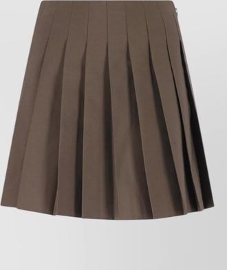 Maison Margiela pleated midi skirt