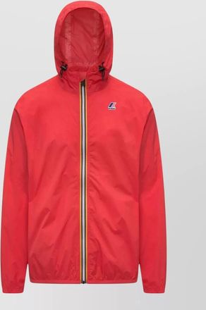 K-Way short hooded jackets elastic cuffs lightweight