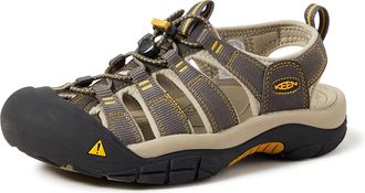 Keen Newport Mens H2 Closed Toe Water Sandals, brown, 9.5 UK