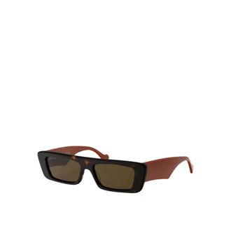 Gucci Sunglasses, male, Brown, Size: ONE SIZE Stylish Rectangular Sunglasses